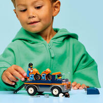 LEGO City Motorcycle Transporter 60491