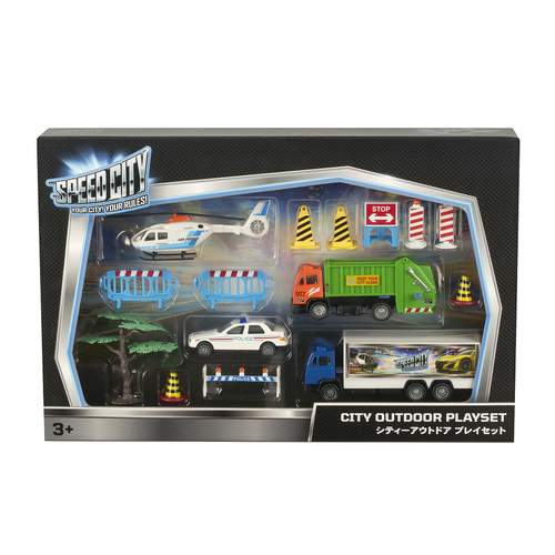 Speed City極速城市 都市戶外玩具組
