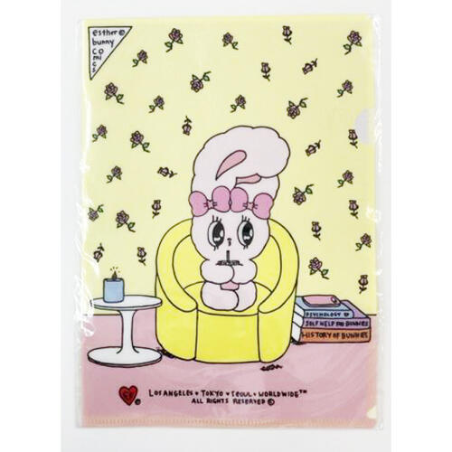 Esther Bunny艾絲樂小兔A4文件夾